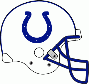 Indianapolis Colts 1995-2003 Helmet Logo iron on transfers for fabric